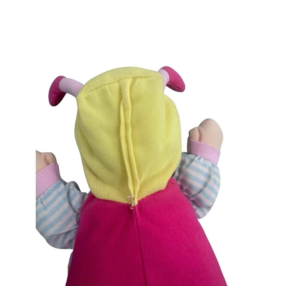 Goldberger LOVE BUG BEE HAPPY 11” Adorable Baby Vinyl Face Cuddle Doll Pastel